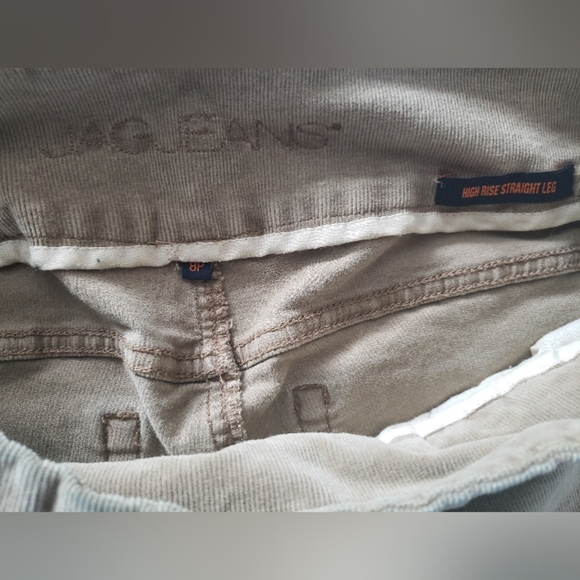 Jag Jeans High Rise Straight Leg Corduroy Pants- 8S - Picture 4 of 6